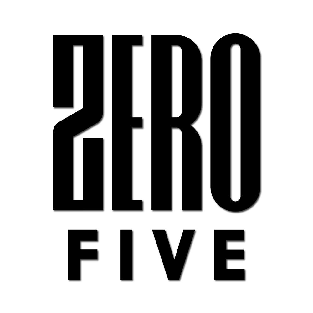 ZEROFIVE Sticker