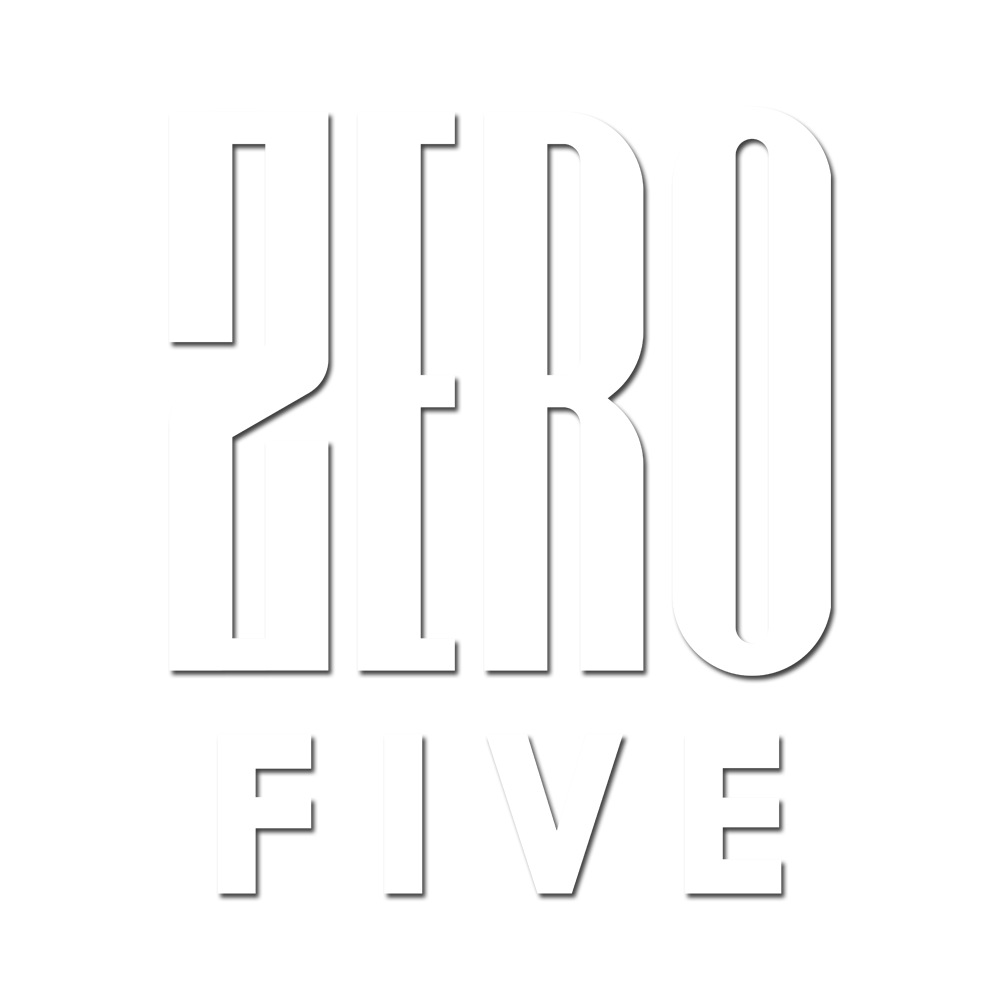 ZEROFIVE Sticker