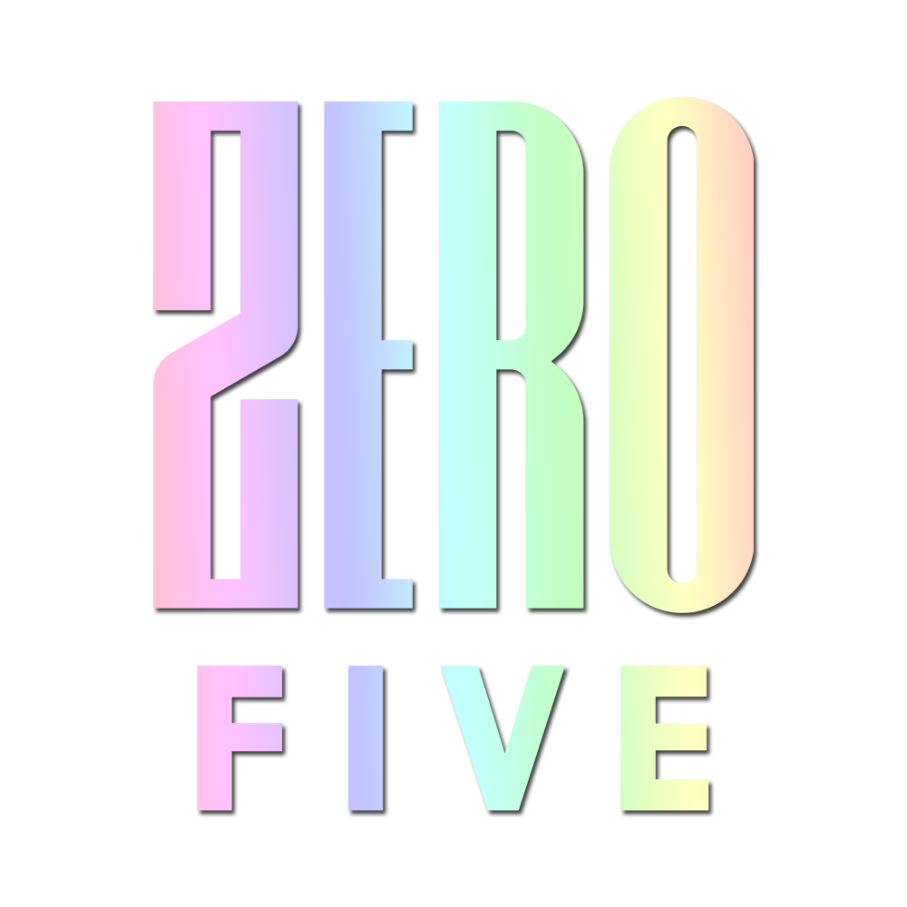 ZEROFIVE Sticker