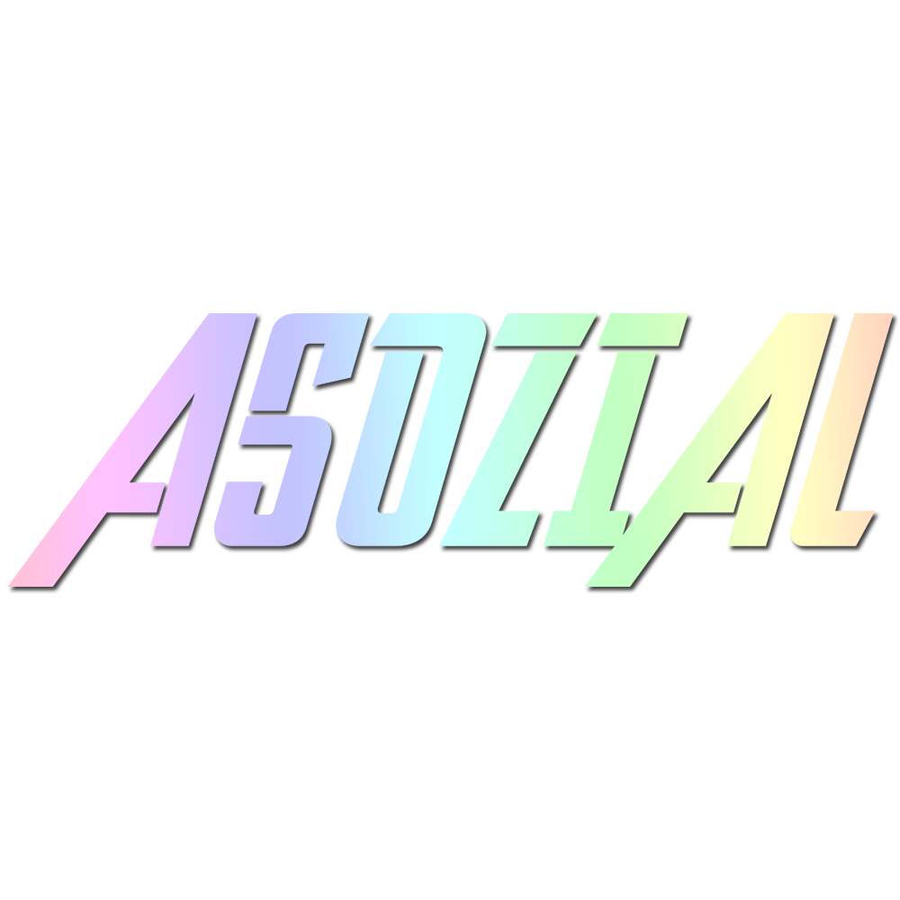 ASOZIAL Sticker