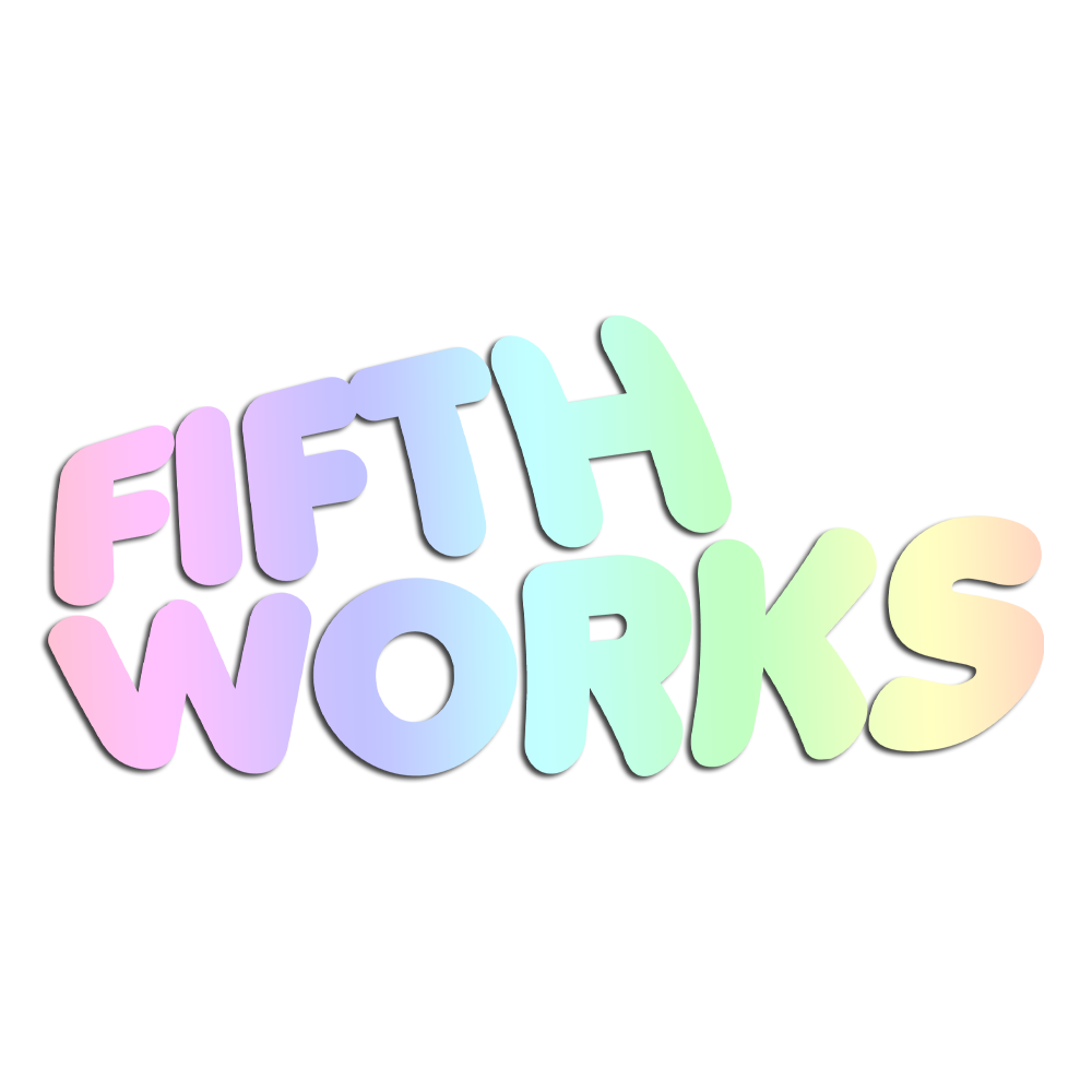 FIFTHWORK BUBBLE Sticker