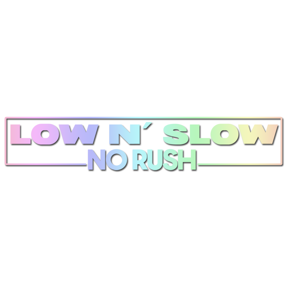 LOW N´ SLOW Sticker